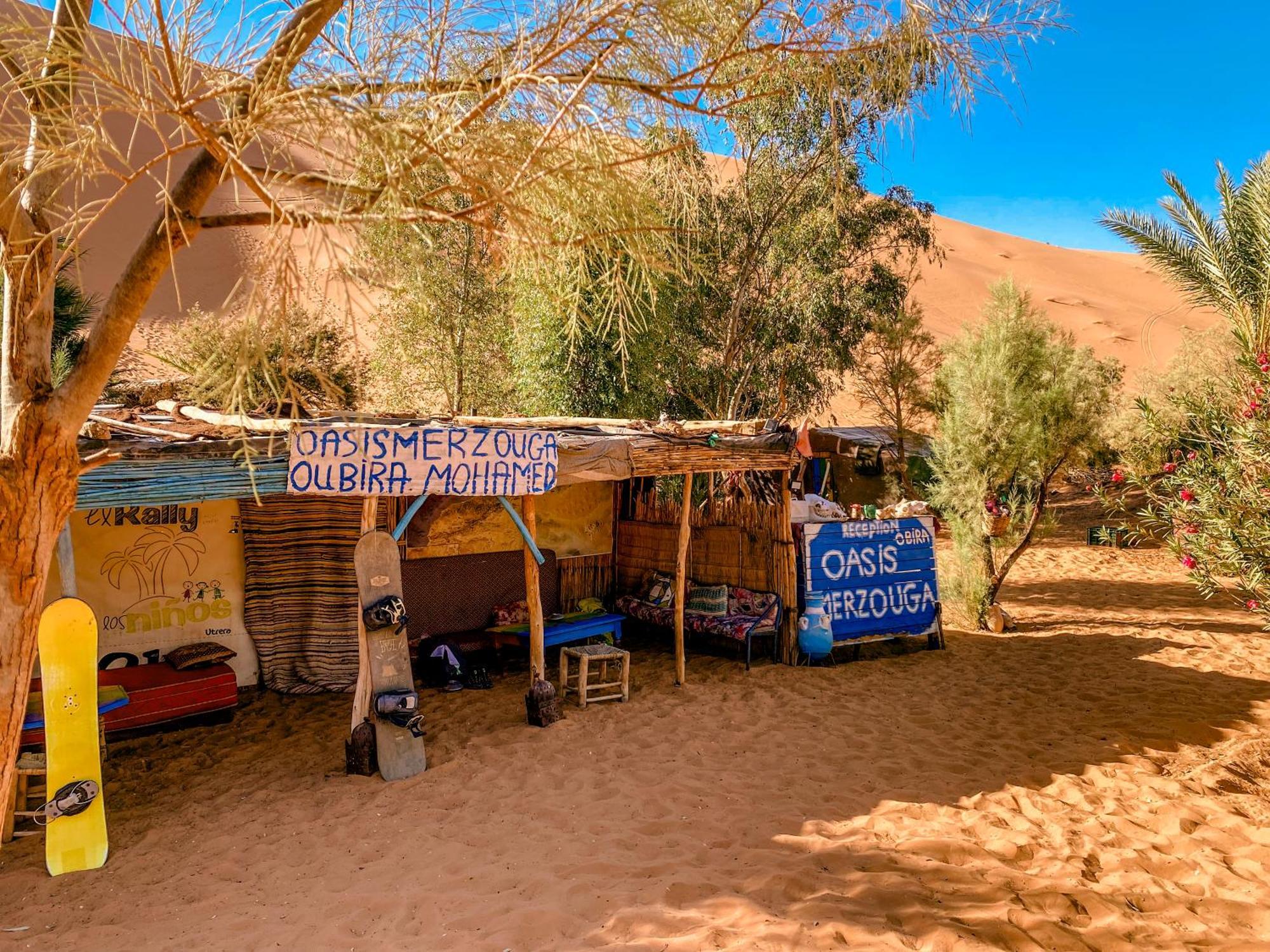 Oasis Desert Camp Obira Мерзуга Экстерьер фото